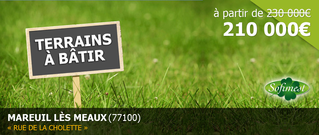 Terrains à vendre Mareuil-lès-Meaux